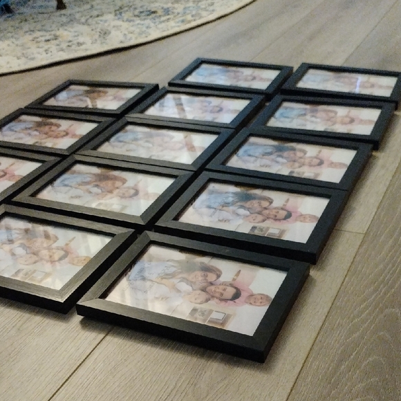 Black Picture Frame Set - Picture 6 of 11